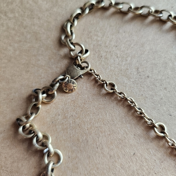 J CREW gold tone peach glass necklace - Picture 4 of 4